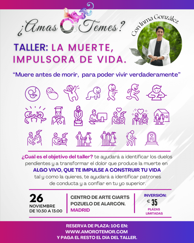 TALLER: LA MUERTE IMPULSORA DE VIDA